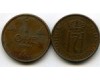 Монета 1 оре 1940г Норвегия