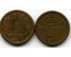 Монета 1 оре 1954г Норвегия