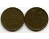 Монета 2 оре 1952г новый тип Норвегия