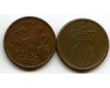 Монета 2 оре 1963г Норвегия