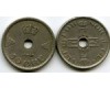 Монета 50 оре 1940г Норвегия
