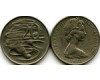 Монета 20 центов 1978г Новая Зеландия