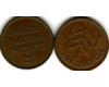 Монета 1 мил 1946г Палестина