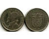 Монета 0,25 бальбоа 2008г Панама