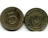 Монета 5 сентесимос 1966г Панама