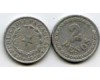 Монета 2 песо 1938г Парагвай