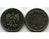 Монета 10 грош 2011г Польша