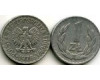 Монета 1 злотый 1978г Польша