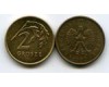 Монета 2 гроша 1999г Польша