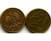 Монета 2 гроша 2005г Польша