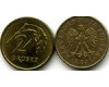 Монета 2 гроша 2011г Польша
