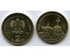 Монета 2 злотых минёр Люблин 2013г Польша