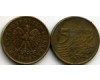 Монета 5 грош 1998г Польша