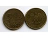 Монета 5 грош 2003г Польша