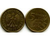 Монета 5 грош 2010г Польша