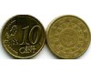Монета 10 евроцент 2002г Португалия