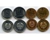 Набор монет 5-50 копеек 2005г Приднестровье