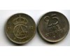 Монета 25 эрэ 1973г Швеция