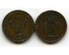 Монета 2 эрэ 1905г Швеция