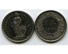 Монета 1 франк 1987г Швейцария