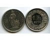 Монета 1 франк 2009г Швейцария