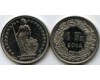 Монета 1 франк 2014г Швейцария
