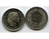 Монета 20 раппен 2009г Швейцария
