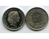 Монета 20 раппен 2010г Швейцария