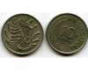 Монета 10 центов 1971г Сингапур
