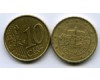 Монета 10 евроцент 2009г Словакия