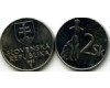 Монета 2 кроны 1993г Словакия