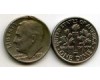 Монета 10 центов 1979г США