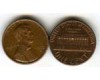 Монета 1 цент 1972г Д США