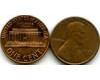 Монета 1 цент 1975г БЗМД США
