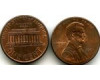 Монета 1 цент 2001г БЗМД США