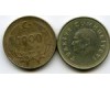 Монета 1000 лир 1990г Турция
