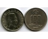 Монета 100 бин лир 2003г Турция