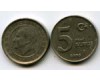 Монета 5 куруш 2006г Турция