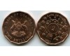 Монета 2 шиллинга 1987г Уганда