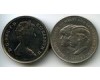 Монета 1 крона (25 пенсов) 1981г свадьба Англия