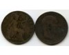 Монета 1 пенни 1902г Великобритания