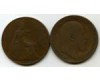 Монета 1 пенни 1906г Великобритания