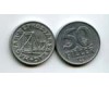 Монета 50 филлеров 1977г Венгрия