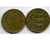 Монета 1 крона 1998г Эстония