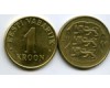 Монета 1 крона 2000г Эстония