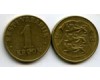 Монета 1 крона 2001г Эстония
