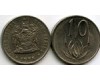 Монета 10 центов 1978г Южная Африка