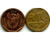 Монета 10 центов 2017г Южная Африка