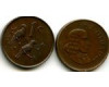 Монета 1 цент 1966г Южная Африка
