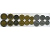 Набор монет 1 сенти-5 лит Литва